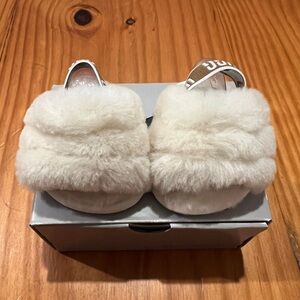 UGG Baby I Fluff Yeah Slide in Natural 0/1